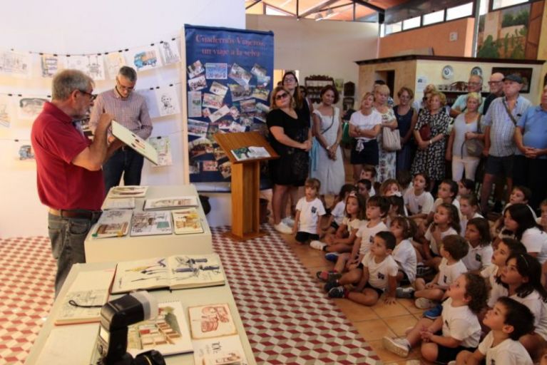 “Pasado Dibujado. Cuadernos Viajeros en Puçol”, nueva exposición temporal del Museo Escolar de Pusol