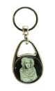 Natural Lady of Elche Keychain