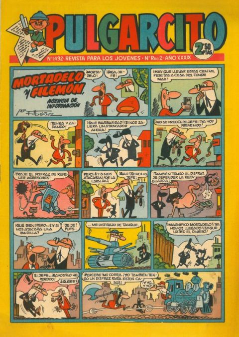 Who has not laughed with the characters of the school Bruguera?