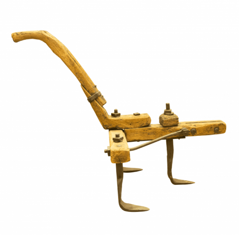 Arado de madera