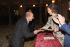 S. M. la Reina Doña Sofía en el momento de la entrega del Premio Europa Nostra a D. Fernando García Fontanet, director del Museo Escolar de Pusol