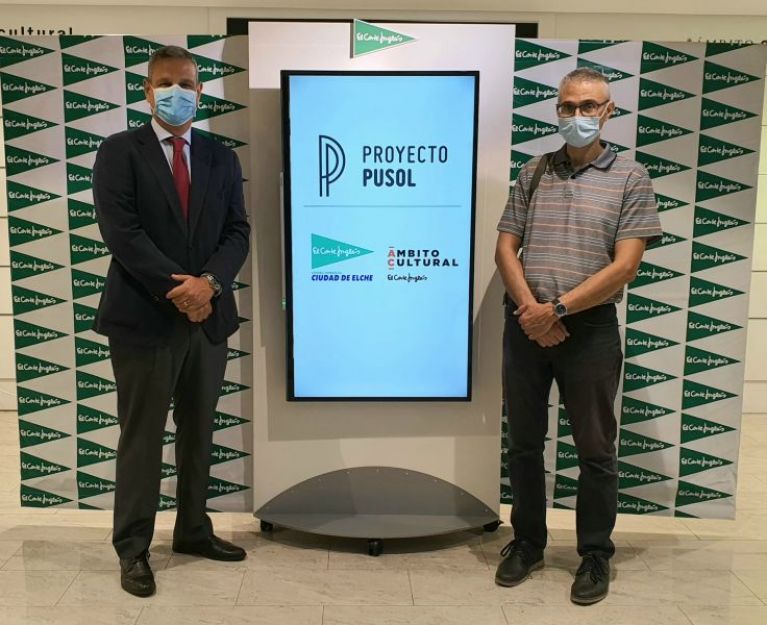 El Corte Inglés City of Elche continues to support the Pusol Project Foundation for Education and Culture