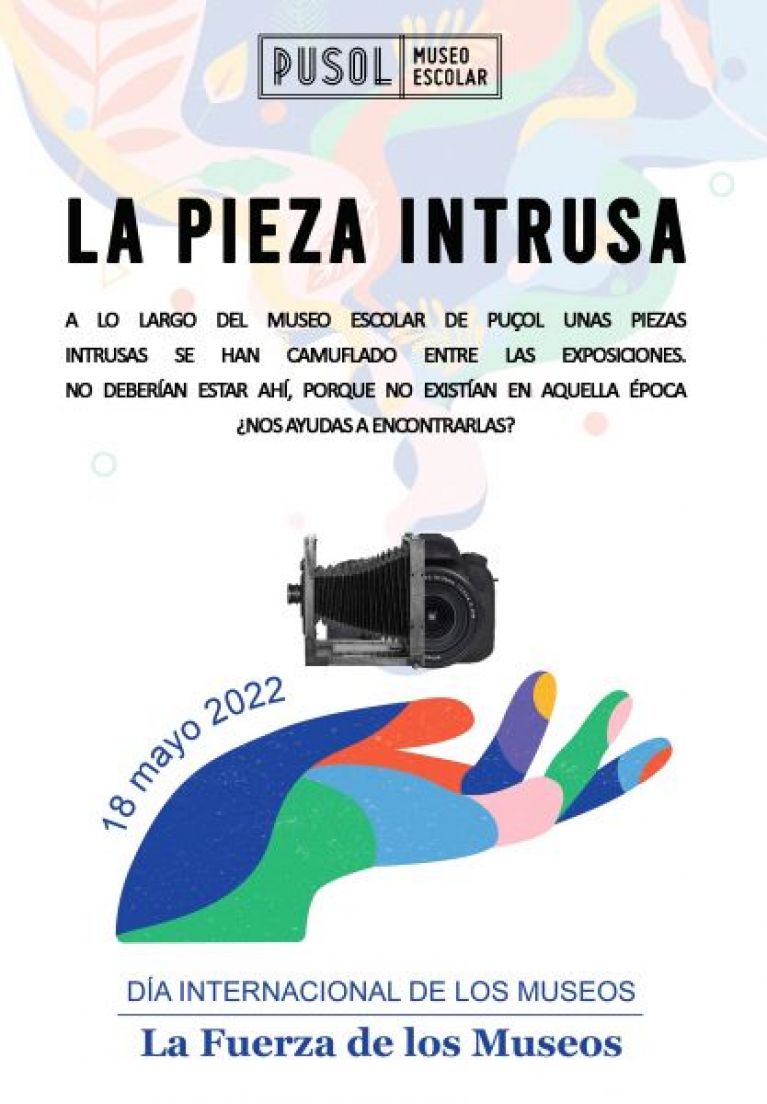 Coneix la programació del Museu Escolar de Puçol amb motiu del Dia Internacional dels Museus 2022
