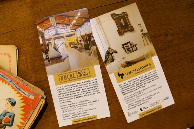 El Museo Escolar de Puçol recibe apoyo económico del Patronato de Turismo Costa Blanca