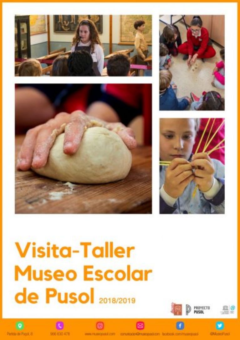 The Pusol School Museum begins the new season of visits and workshops