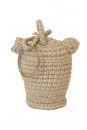 Botijo de macramé/ganchillo (llavero)